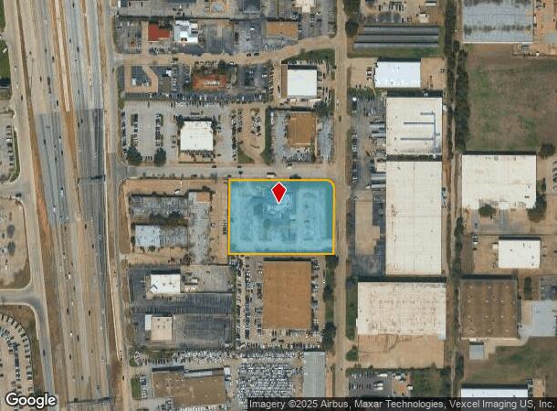  701 106Th St, Arlington, TX Parcel Map
