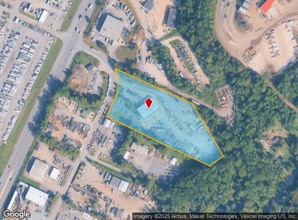 10109 Giles Run Rd, Lorton, VA Parcel Map