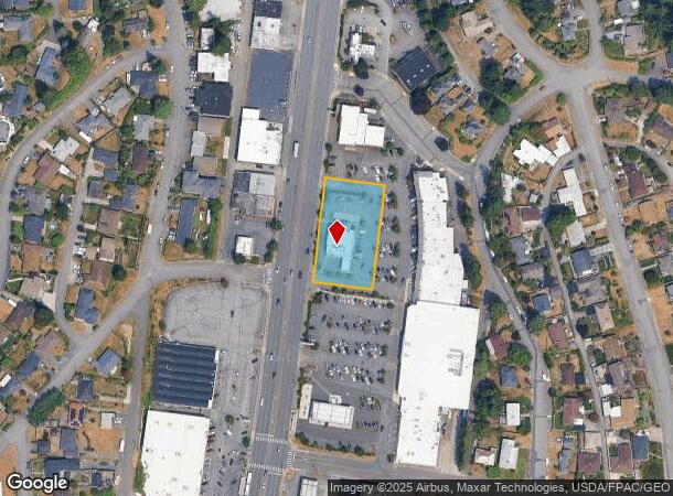  4815 Evergreen Way, Everett, WA Parcel Map