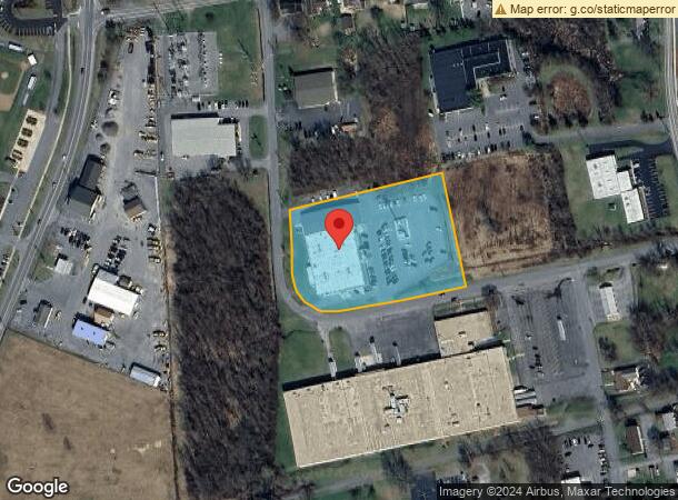  1610 Industrial Blvd, Lewisburg, PA Parcel Map