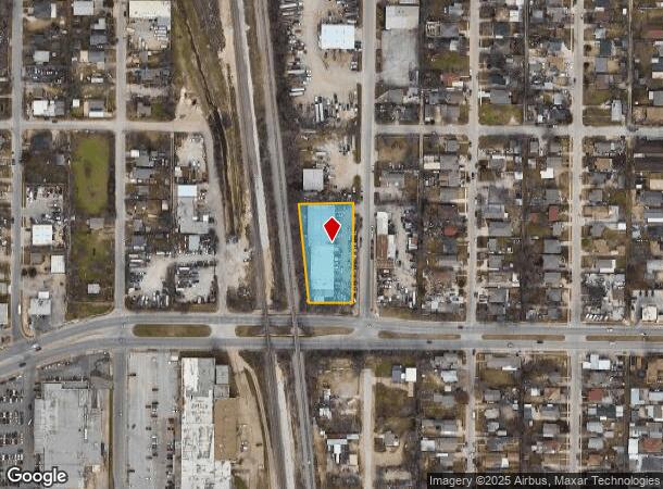  3409 N Grove St, Fort Worth, TX Parcel Map
