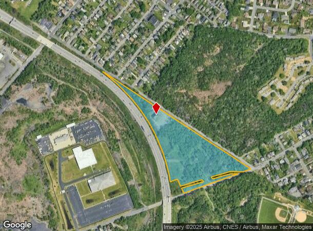  Int-81 Olyphant Avenue At Pancoast St, Scranton, PA Parcel Map