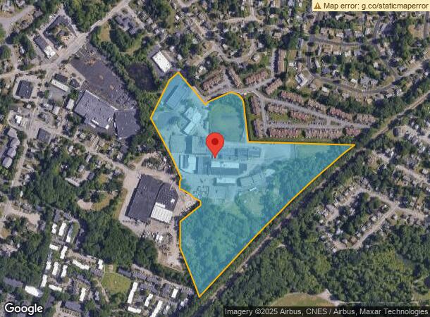  61 Endicott St, Norwood, MA Parcel Map