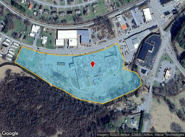  2191 Fincastle Tpke, Tazewell, VA Parcel Map