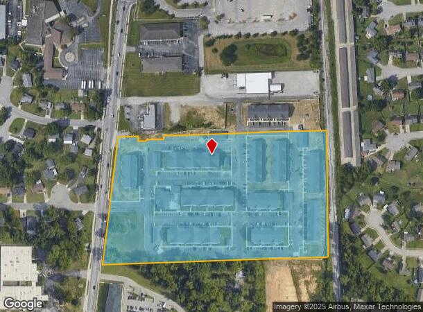  2710 Grant Line Rd, New Albany, IN Parcel Map