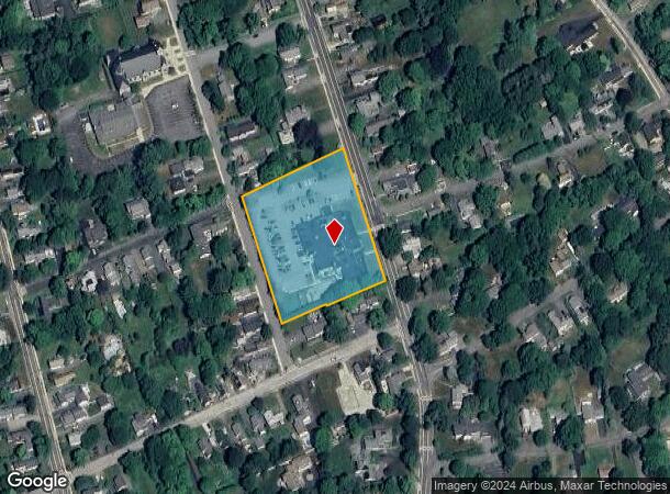  34 Hayden Rowe St, Hopkinton, MA Parcel Map