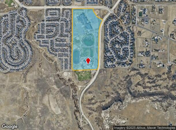 11033 Monarch Blvd, Lone Tree, CO Parcel Map