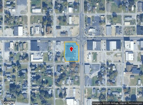 304 W Main St, West Frankfort, IL Parcel Map