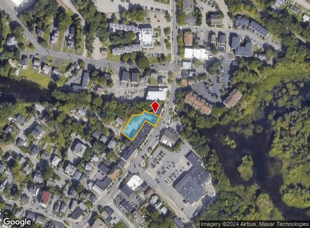  626 Washington St, Canton, MA Parcel Map