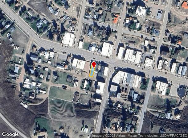  120 W Broadway St, Philipsburg, MT Parcel Map