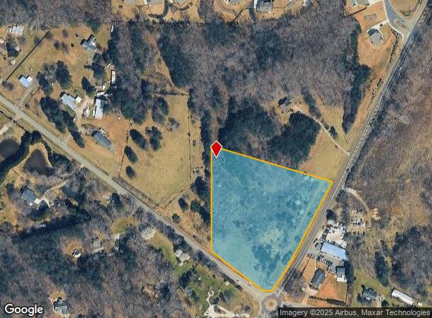  7945 A C Smith Rd, Dawsonville, GA Parcel Map