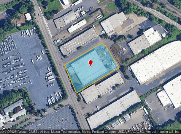 10707 N Lombard St, Portland, OR Parcel Map