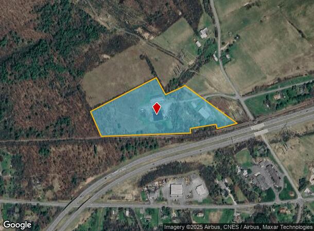 1282 Pangburn Rd, Schenectady, NY Parcel Map