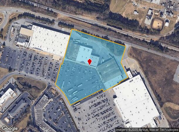 1360 Old Covington Hwy Se, Conyers, GA Parcel Map