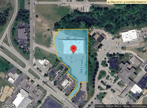  710 N Cedar St, Mason, MI Parcel Map