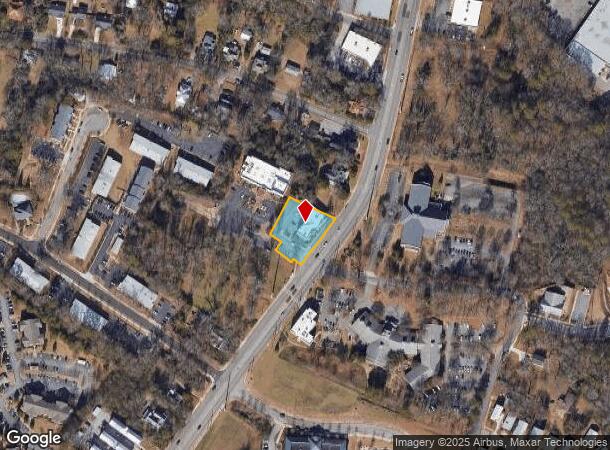  265 North Ave, Athens, GA Parcel Map