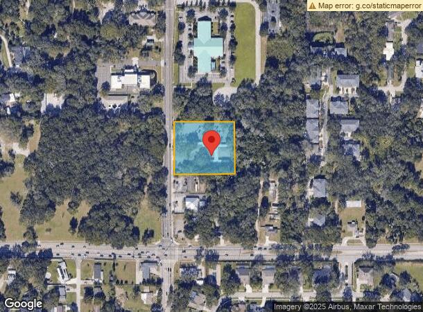  911 S Parsons Ave, Brandon, FL Parcel Map