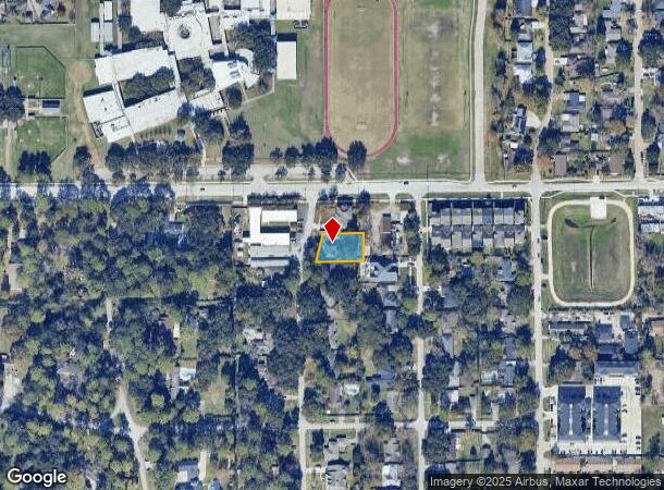  1820 Pine Village Dr, Houston, TX Parcel Map