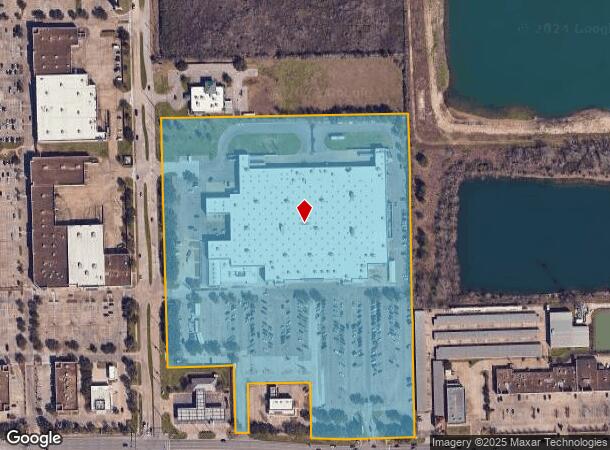  10505 Broadway St, Pearland, TX Parcel Map