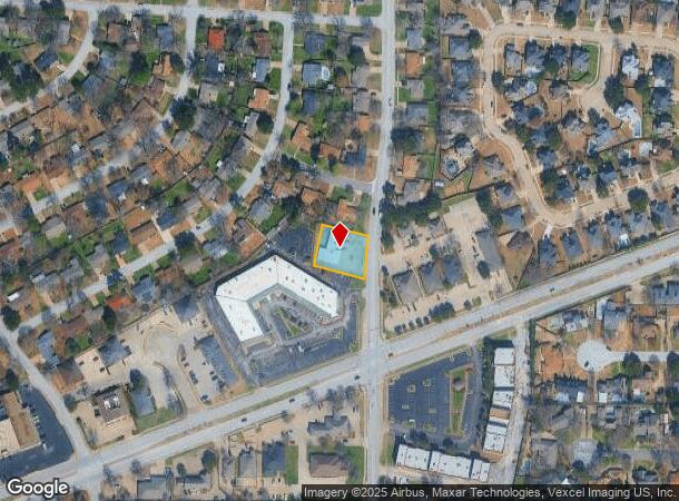  1817 Hurstview Dr, Hurst, TX Parcel Map