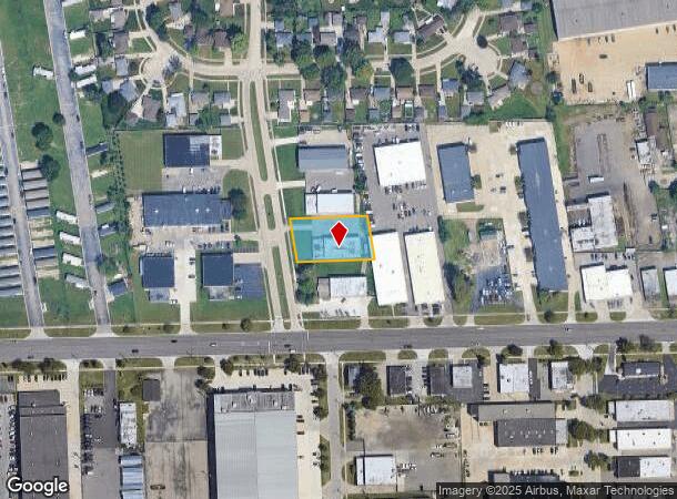 25110 Thomas Dr, Warren, MI Parcel Map