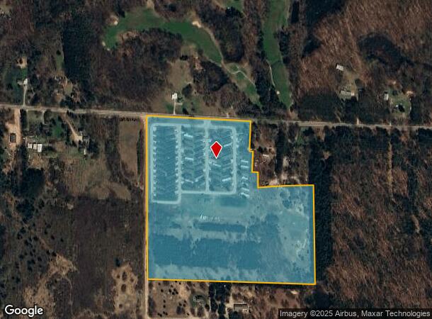 1525 County Line Rd W, Manistee, MI Parcel Map