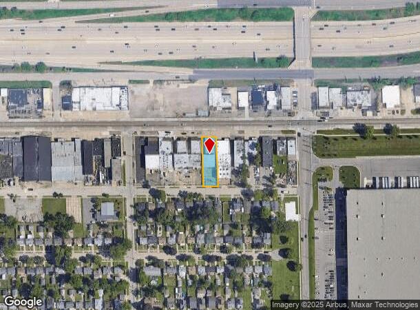 964 E 10 Mile Rd, Hazel Park, MI Parcel Map