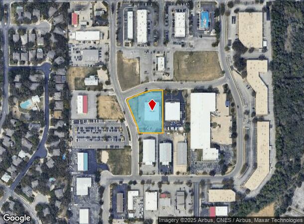  5826 Hawk Spgs, Shavano Park, TX Parcel Map