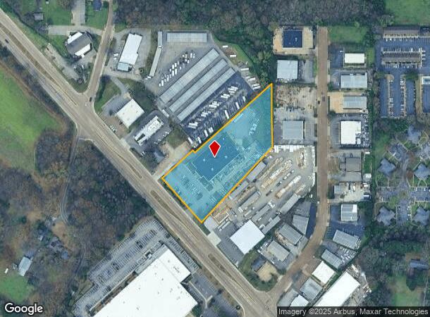  240 W Us Highway 72, Collierville, TN Parcel Map