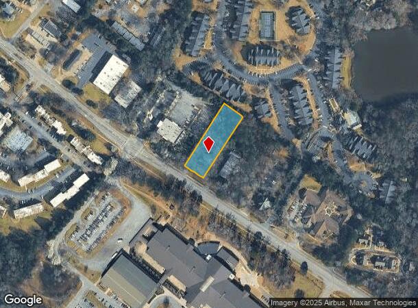  1275 Cedar Shoals Dr, Athens, GA Parcel Map
