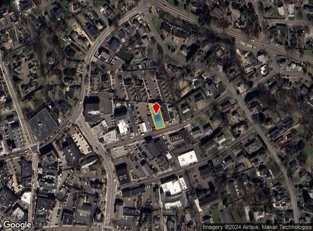  28 Cross St, New Canaan, CT Parcel Map