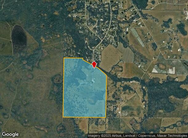 14715 Mossy Hammock Ln, Myakka City, FL Parcel Map