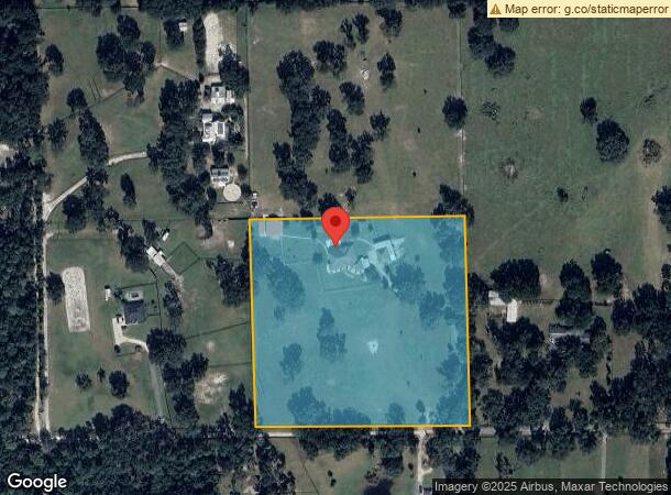  1350 Deerfoot Rd, Deland, FL Parcel Map