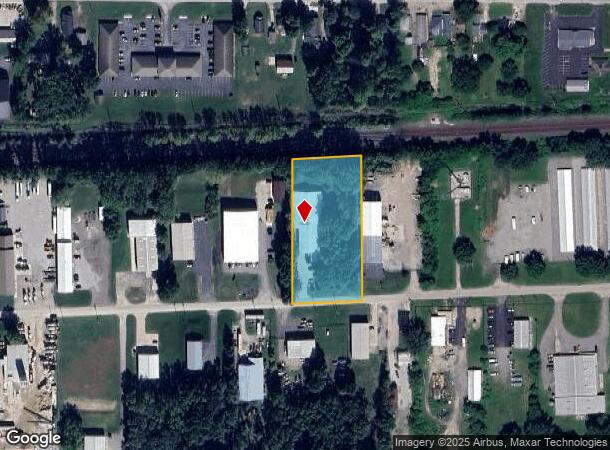 1326 3Rd St, Osceola, IN Parcel Map