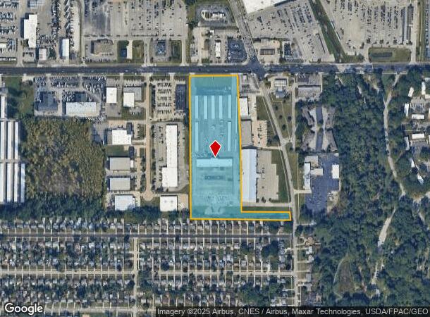 10701 Brookpark Rd, Cleveland, OH Parcel Map