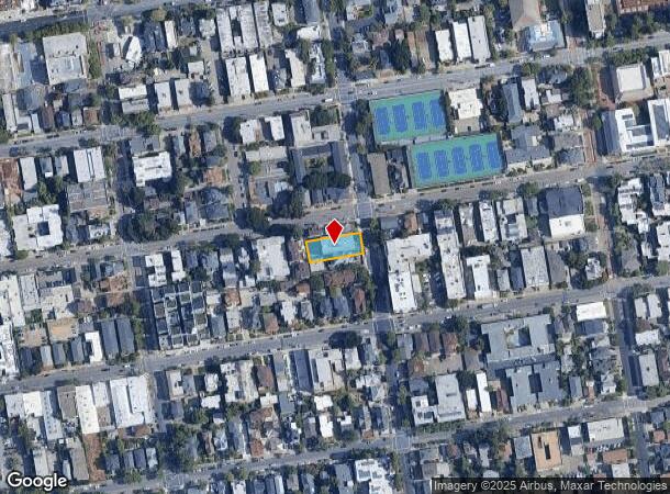  2428 Ellsworth St, Berkeley, CA Parcel Map