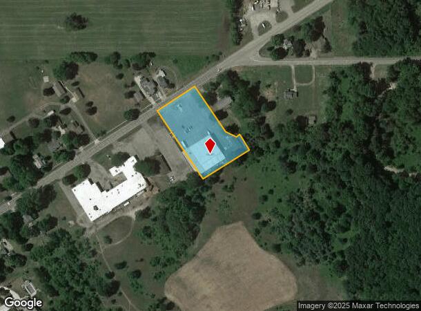  614 N Main St, Olivet, MI Parcel Map