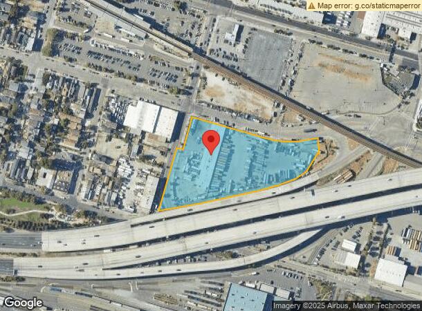  1357 5Th St, Oakland, CA Parcel Map