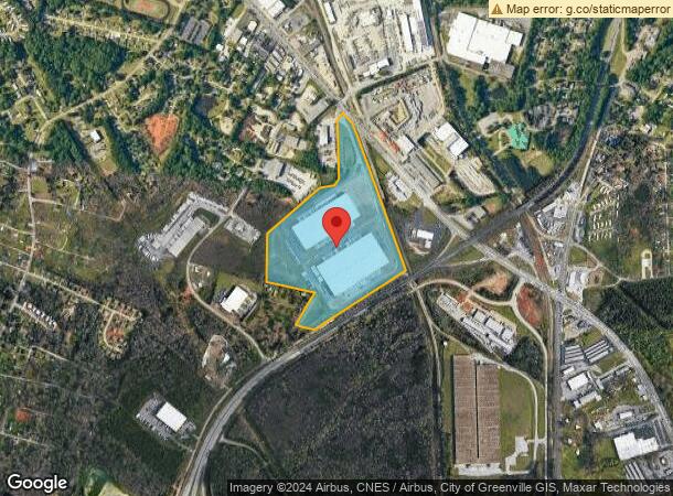  2721 White Horse Rd, Greenville, SC Parcel Map