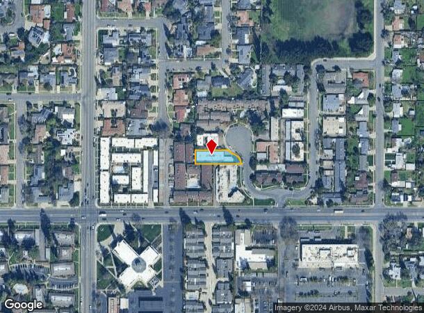  6035 N College Ave, Fresno, CA Parcel Map