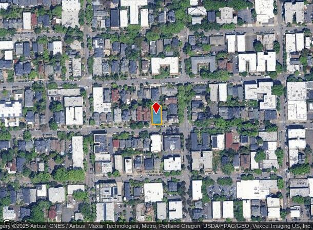  2221 Nw Hoyt St, Portland, OR Parcel Map