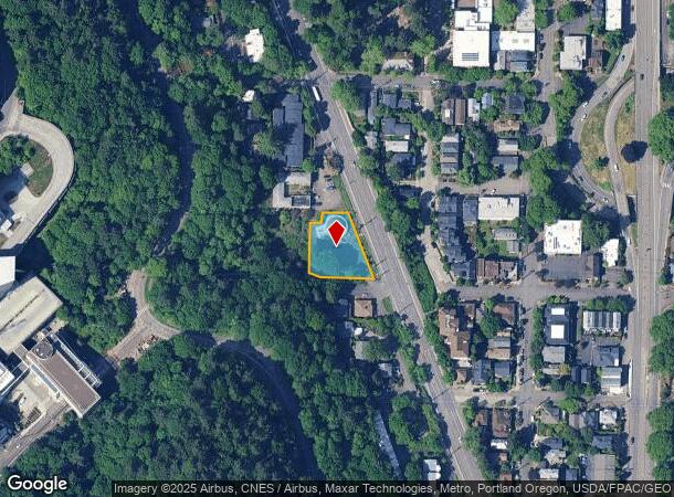  3225 Sw Barbur Blvd, Portland, OR Parcel Map