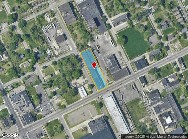 6501 Mack Ave, Detroit, MI Parcel Map