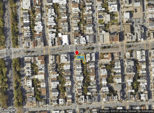  4649 Geary Blvd, San Francisco, CA Parcel Map