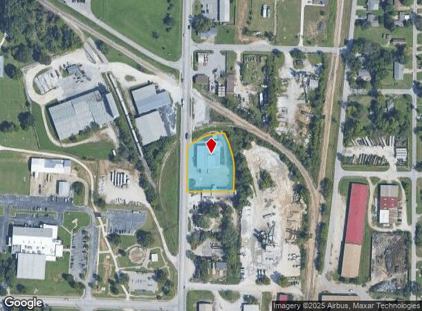  907 N 2Nd St, Rogers, AR Parcel Map