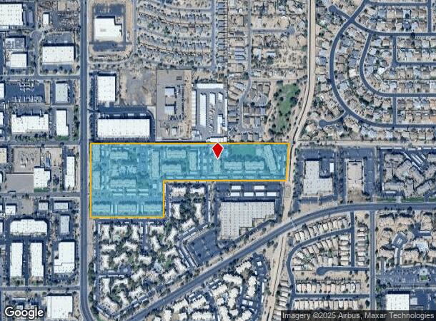 7017 S Priest Dr, Tempe, AZ Parcel Map