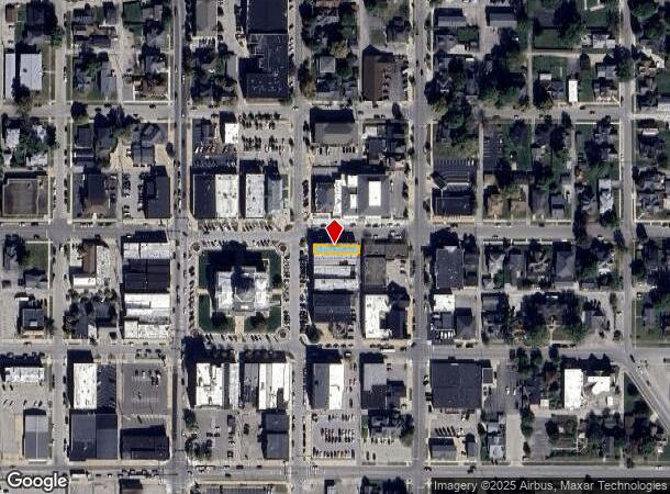  129 N Meridian St, Lebanon, IN Parcel Map