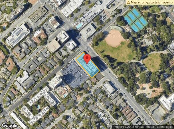  520 S El Camino Real, San Mateo, CA Parcel Map