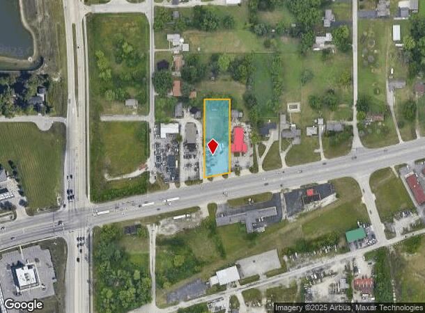  3132 E Main St, Plainfield, IN Parcel Map