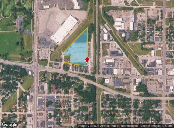  8621 Osborne Rd, Highland, IN Parcel Map
